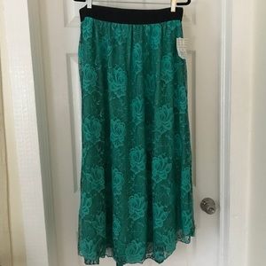 2X Lucy Floral Skirt
